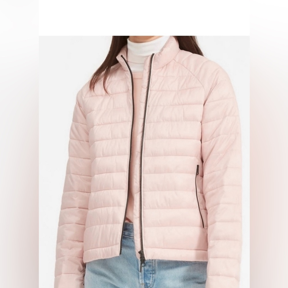 Everlane ReNew puffer pink jacket XS